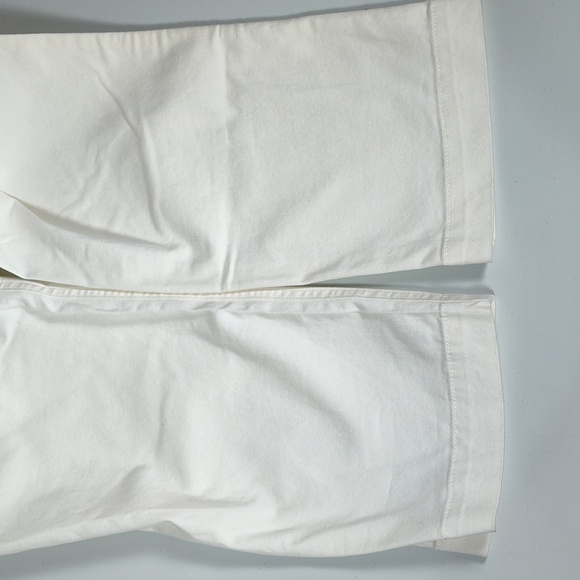 J. Crew High Rise Girlfriend Chino Pants Stone Ivory White 6 - Picture 6 of 9